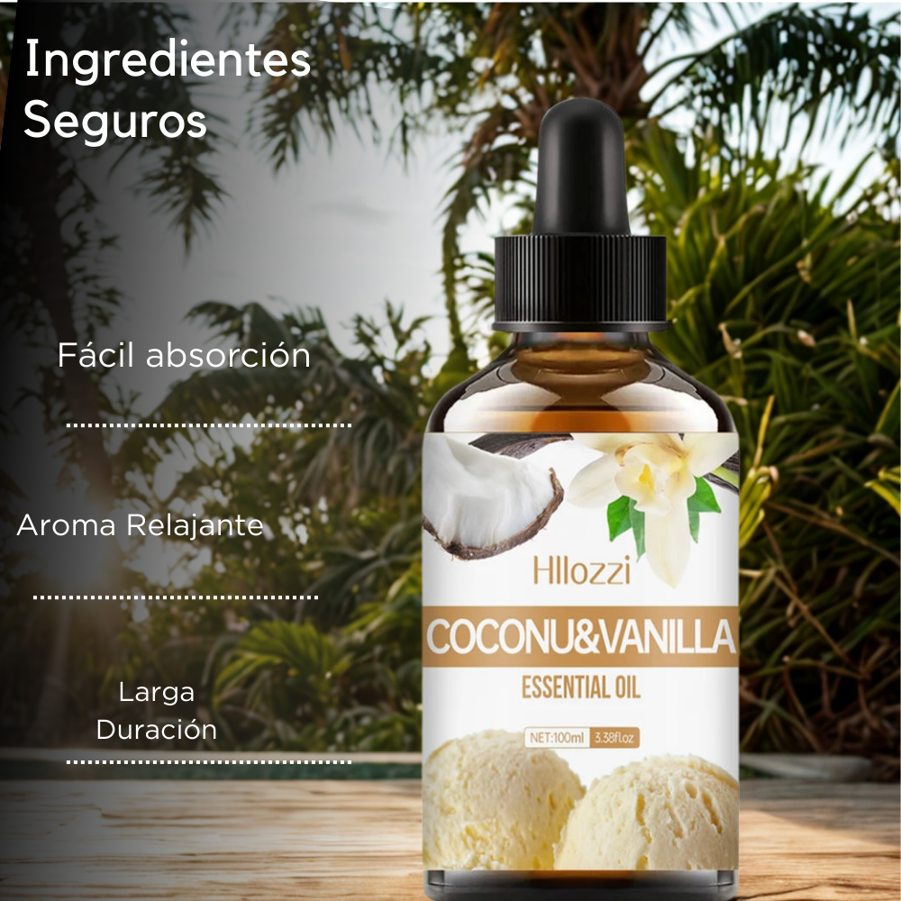 Aceite Esencial de Coco y Vainilla