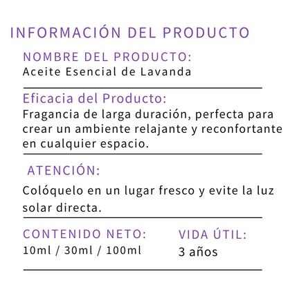 Aceite Esencial de Lavanda
